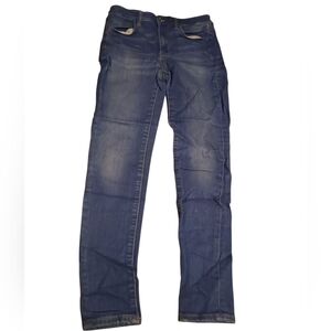 •AMERICAN EAGLE Girl mid-rise super skinny blue Super Super Stretch denim jeans